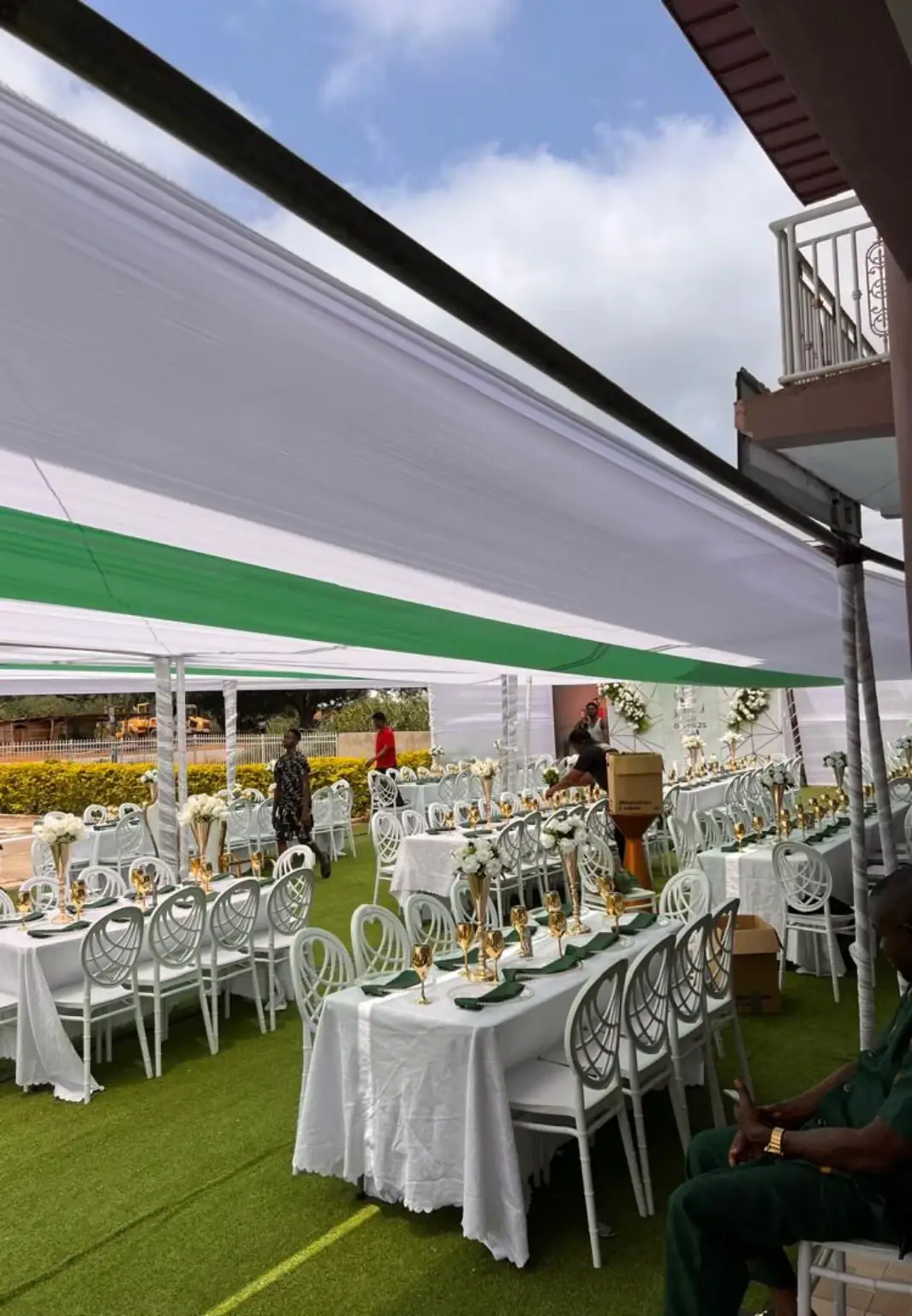 Outdoor Event Setup