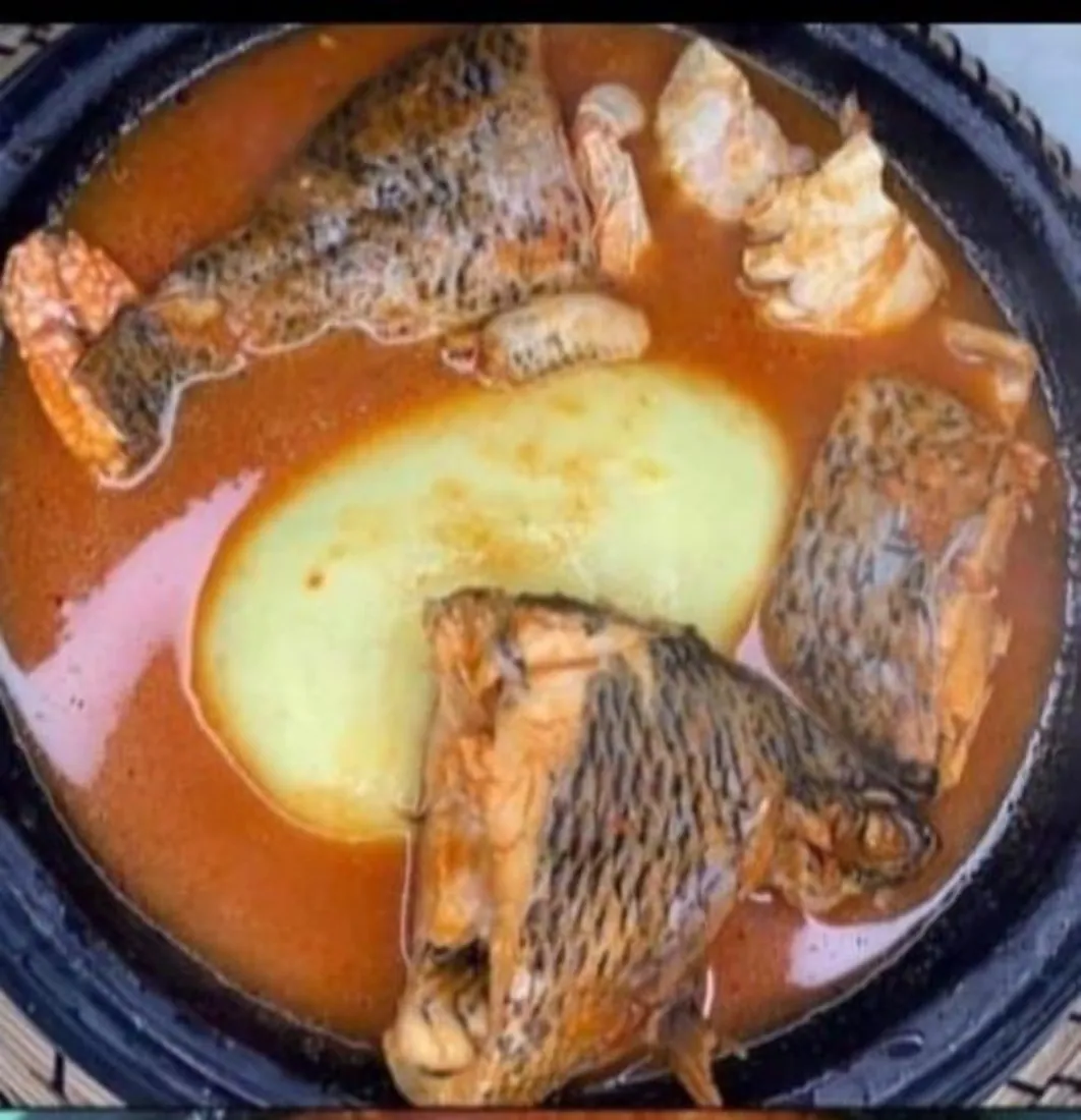 Fufu and Fish Soup